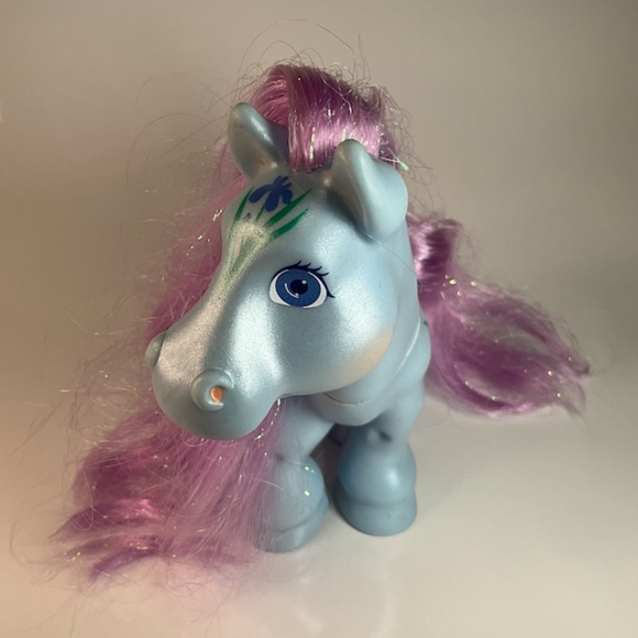 1992 Cabbage Patch Kids SUNDANCE Magic Meadow Pony Shimmer'n Shine Iris Flower - Picture 6 of 8